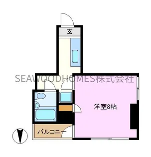 エレガンス金沢文庫【3階】の間取り