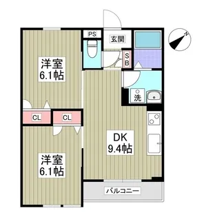 ココリネ【2階】の間取り
