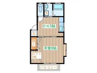 Lハイツ【1階】の間取り