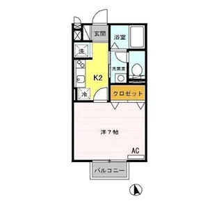 プレジール【2階】の間取り