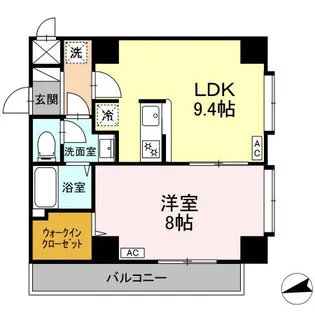 ボンヌール菊野台【3階】の間取り