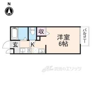 ソレジオ【2階】の間取り