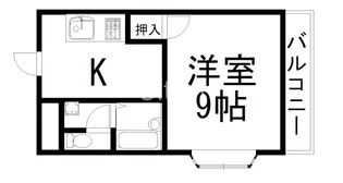 PURE CRYSTAL【3階】の間取り