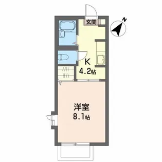 メゾン・ボヌール【2階】の間取り