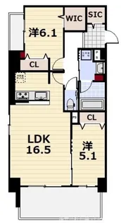 クオリア京都東山【2階】の間取り
