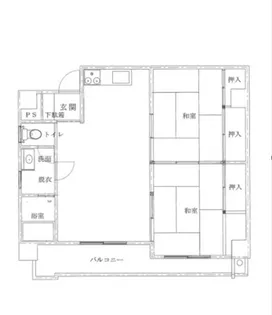 NIKKEI 南竹屋I【2階】の間取り