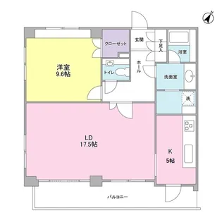 メゾンド中目黒【3階】の間取り