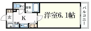 エステムコート京都烏丸II【4階】の間取り