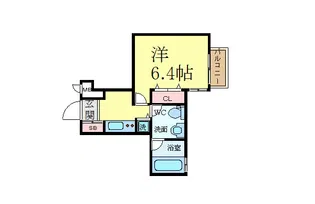 アーバンフラッツ四条西洞院【10階】の間取り