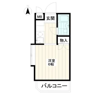 ダイホープラザ中村橋【3階】の間取り
