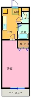 ウエストコートI【3階】の間取り