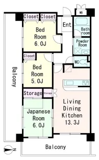 Casa del mare【4階】の間取り