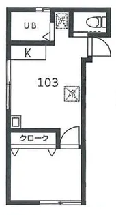 サンエール平和島B【1階】の間取り