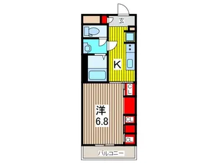 リブリ・richeVIII【1階】の間取り