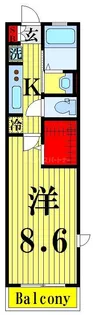 Crest Court【2階】の間取り