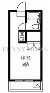 ハイツニュータカバ【2階】の間取り