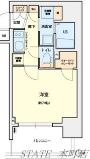 レオンコンフォート本町【14階】の間取り
