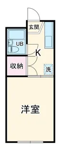 オレンジハウス【4階】の間取り