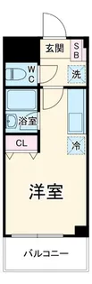 SKレジデンス寺前【2階】の間取り