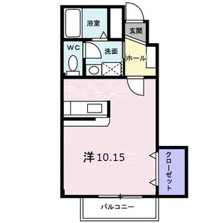 カリーノ【1階】の間取り
