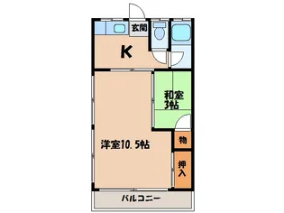 エスポワール新栄【2階】の間取り