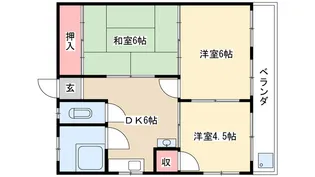 森部ビル【2階】の間取り