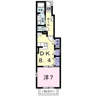 セントラーレパルク弐番館【1階】の間取り