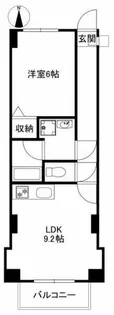 レジデンス扇【2階】の間取り