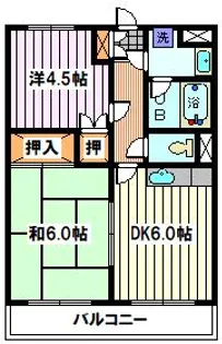アメニティーハウス【1階】の間取り