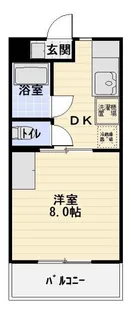 テクトピア【4階】の間取り