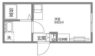EXCREA1【2階】の間取り