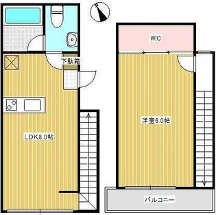 セダーコート武蔵小金井【3階】の間取り