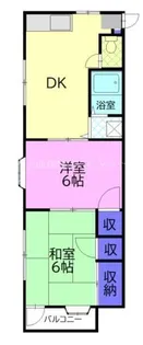 ジャンボ松島【1階】の間取り