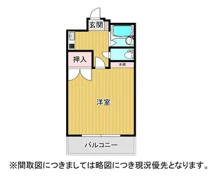 第二シャトー毛利【1階】の間取り