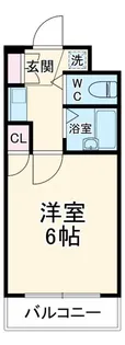 クリオ妙蓮寺参番館【3階】の間取り