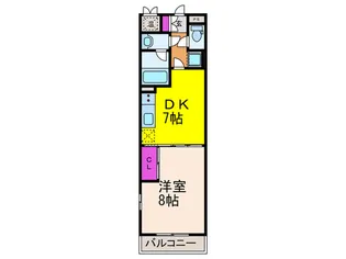 サンロイヤル スミの間取り