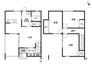 横須賀キャレノワール(仮)の間取り