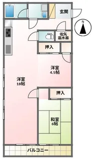ライオンズマンション初台【7階】の間取り