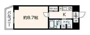 Music Joy 根岸【7階】の間取り