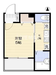 メルディア竹ノ塚2丁目II【2階】の間取り