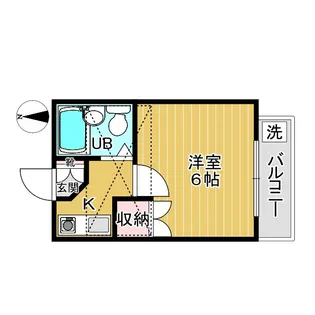 ミヤビハイツ【1階】の間取り