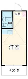 キャピタル北町【3階】の間取り
