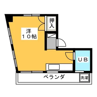 アサヒ大塚ビル【4階】の間取り