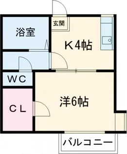 ステーションハウスB【1階】の間取り
