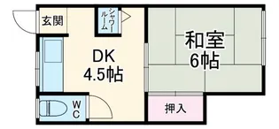 正風荘【1階】の間取り