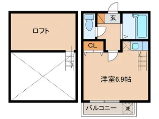 ポラリス下山門III【1階】の間取り