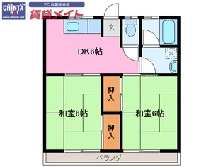 オリーブと朝のアールグレイ【1階】の間取り