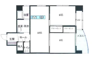 グリーンピア台町【7階】の間取り