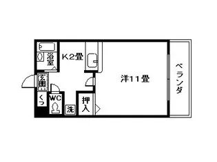Y’s Core【5階】の間取り