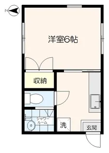 ソレイユ悠和【2階】の間取り